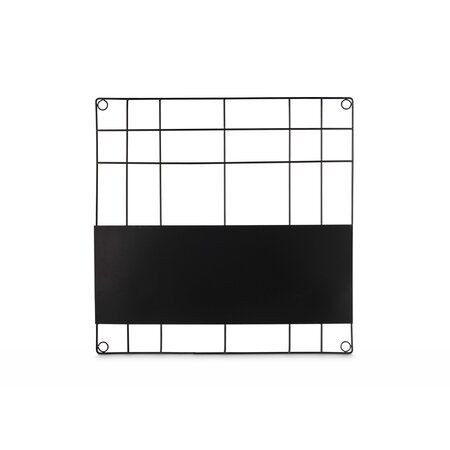 vtwonen Vtwonen Memo Board Magnetic Wire Black 60x60cm