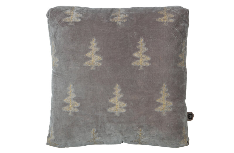 Be Pure Home Be Pure Home Forest kussen fluweel khaki 45x45