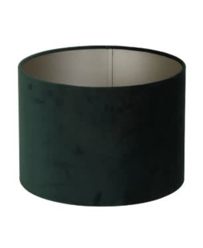 Light & Living Shade cylinder 25-25-18 cm VELOURS dutch green