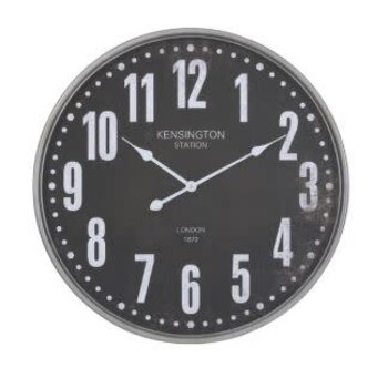 Light & Living Clock Ø67x6 cm ROGERS brown