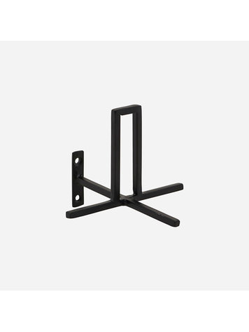 HouseDoctor Housedoctor | Toiletrolhouder zwart