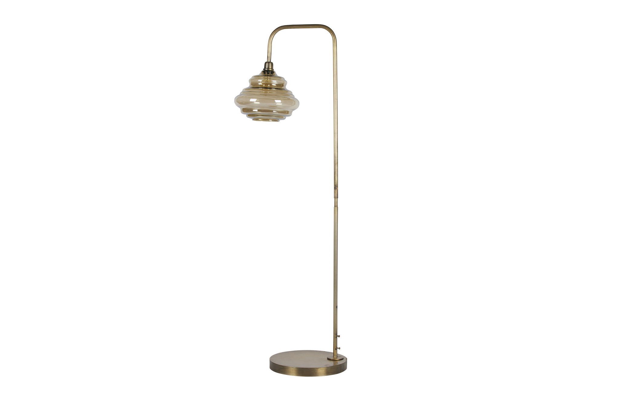 Pure Obvious Staande Lamp Antique Brass - Stijl28