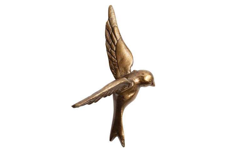 WOOOD Woood | Wanddecoratie Avaler too antique brass