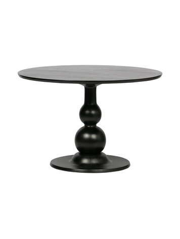 WOOOD Woood | Eettafel Blanco zwart Ø120cm