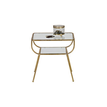 Be Pure Home Amazing Bijzettafel Metaal/glas Antique Brass