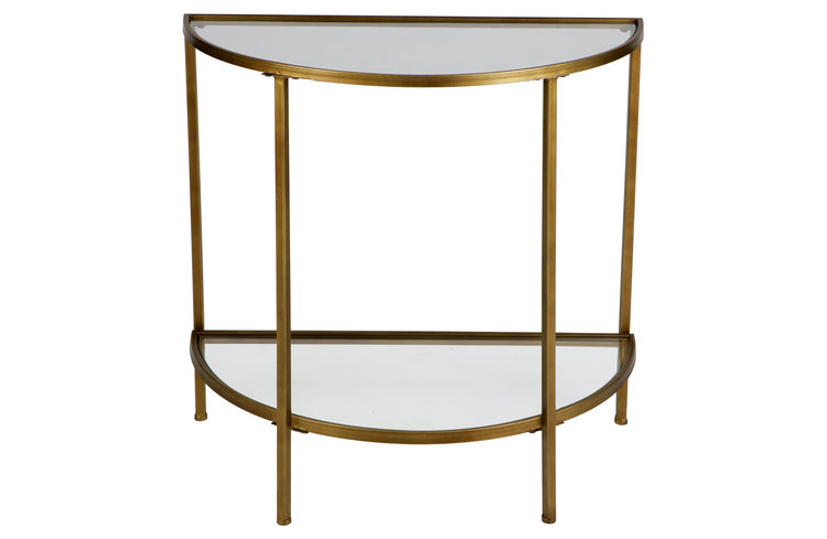 WOOOD Woood | Sidetable Goddess brass