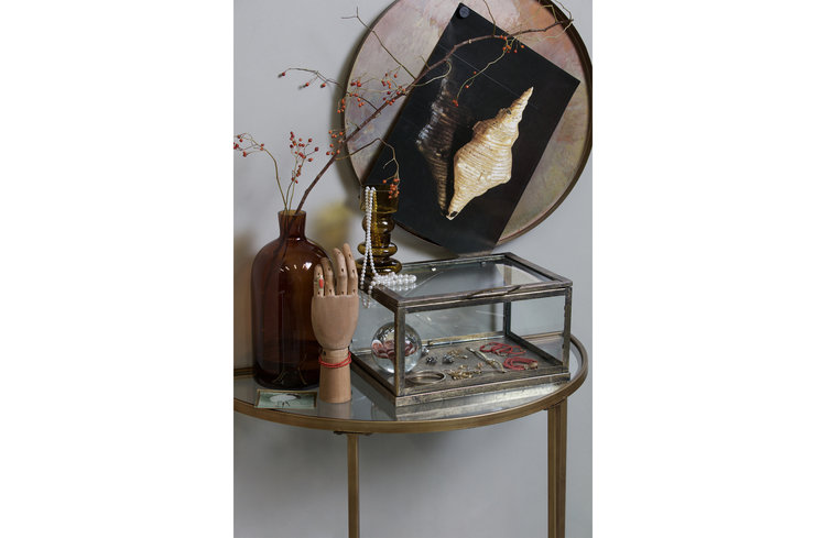 WOOOD Woood | Sidetable Goddess brass