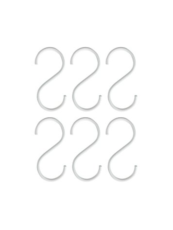vtwonen vtwonen | S-haken wit small (set6)