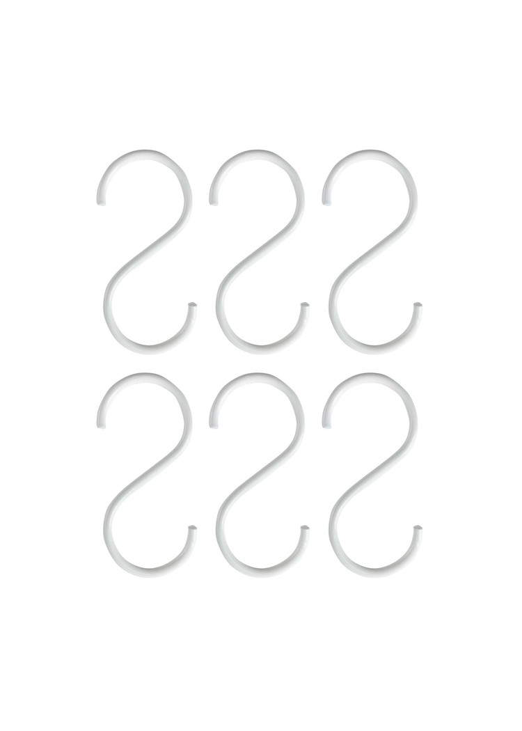 vtwonen vtwonen | S-haken wit small (set6)