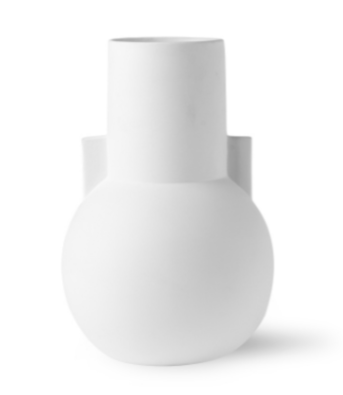 HK Living HK Living Matt White Vase S