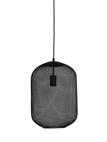 Light & Living Hanglamp Ø30x42 cm REILLEY mat zwart