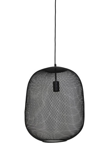 Light & Living Hanglamp Ø40x48 cm REILLEY mat zwart