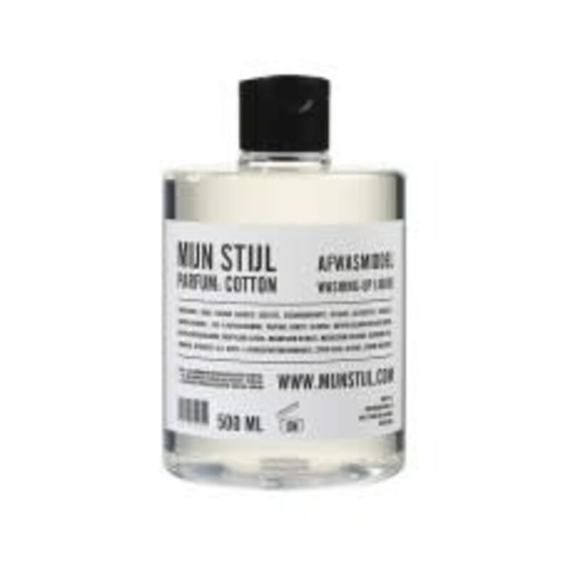 Mijn Stijl & Puur Zeep Mijn Stijl Afwasmiddel Cotton 500ml*