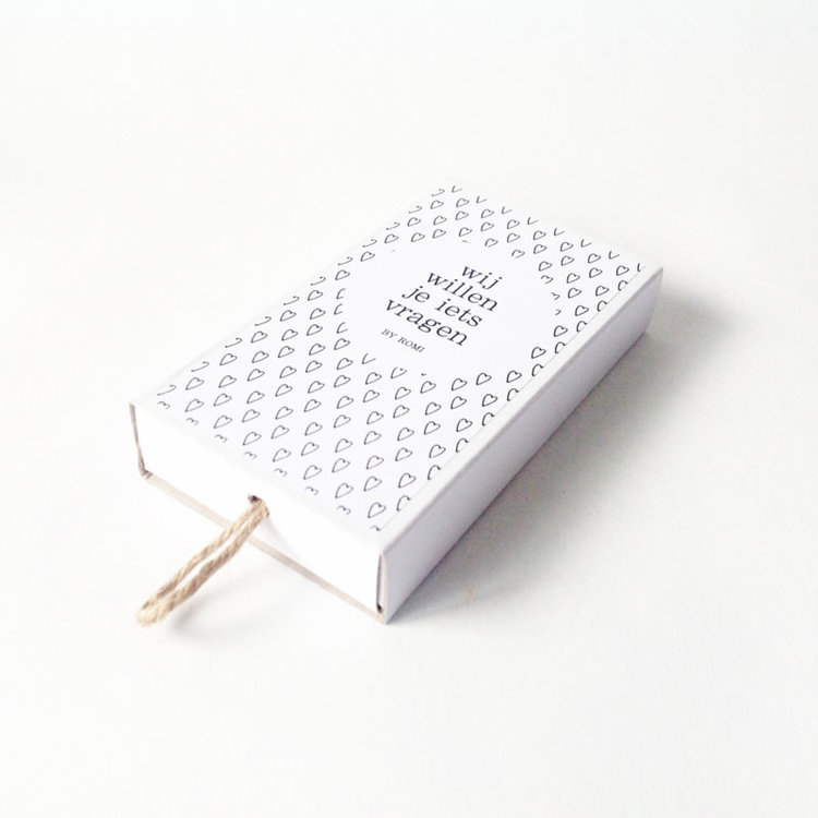 By Romi Wensdoosje " Wij willen je iets vragen" Peter