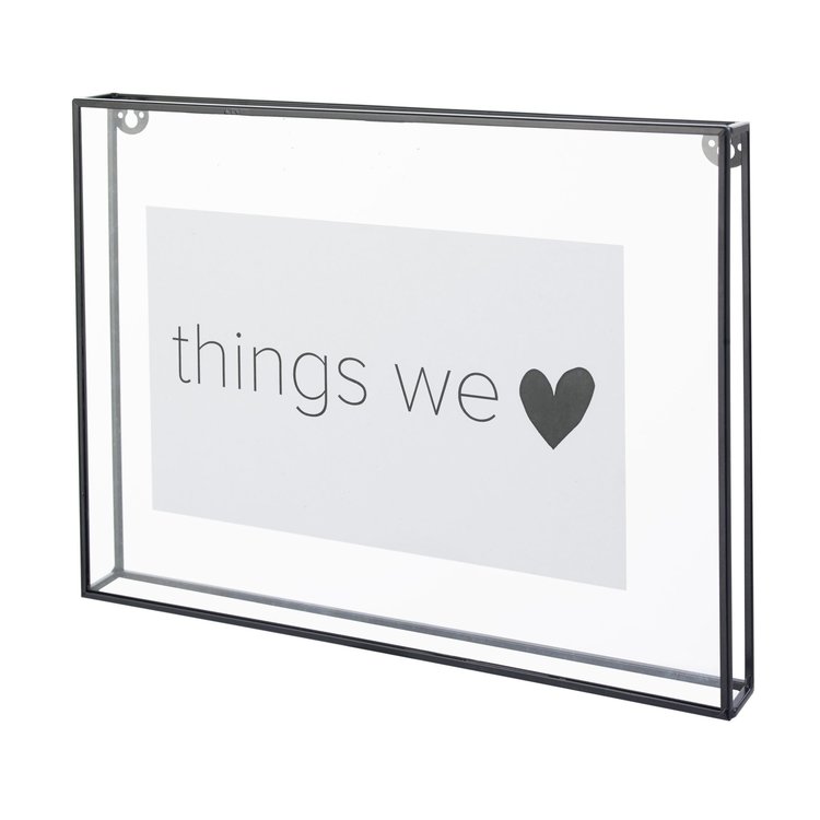 vtwonen Vtwonen Photo Frame Metal Black 34x25cm