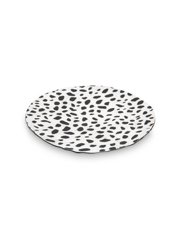vtwonen Vtwonen | Plate Paper Marche Black Big Dots 20x2cm