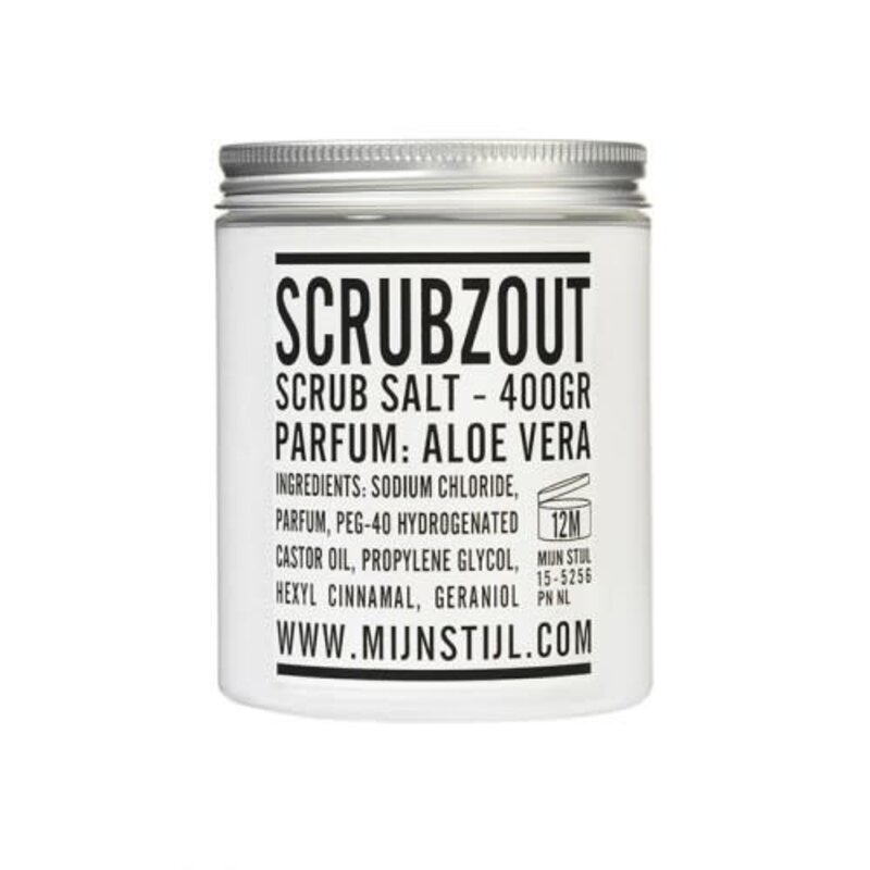 Mijn Stijl & Puur Zeep Mijn Stijl | Scrubzout aloe vera