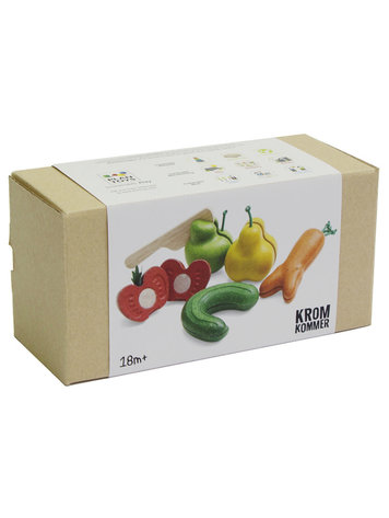 Plan Toys Plan Toys snijfruit en groente ''Kromkommer''