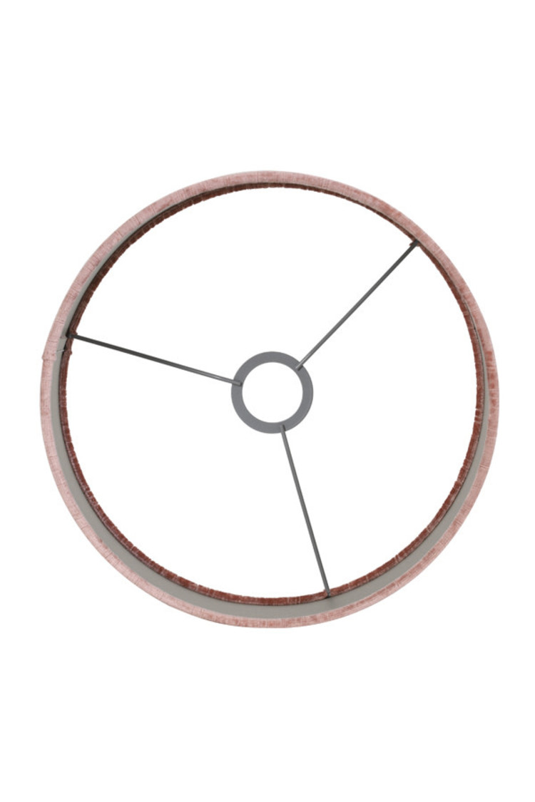 Light & Living Kap cilinder 20-20-15 cm GEMSTONE oud roze