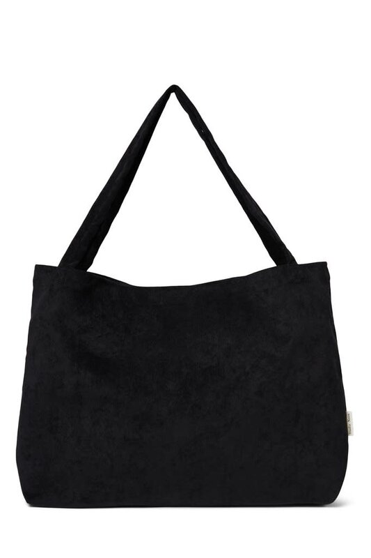 Studio Noos Studio Noos | Mom bag zwarte rib