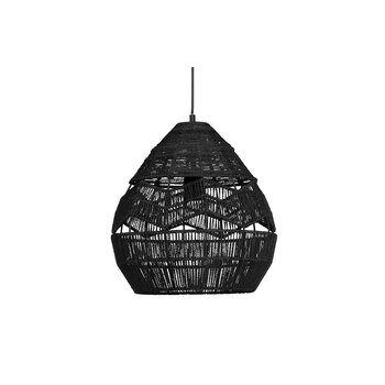 Woood Adelaide hanglamp zwart Ø35cm