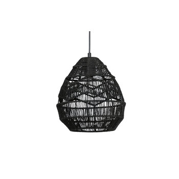 Woood Woood | Hanglamp Adelaide zwart Ø25cm
