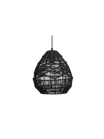 WOOOD. Woood | Hanglamp Adelaide zwart Ø25cm