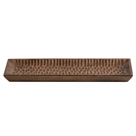 Woood Woood | Dienblad Devan hout bruin 35x15cm*
