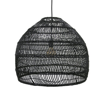 HK Living HK Living | Hanglamp rotan zwart 60cm