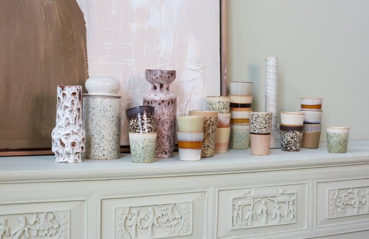 HK Living HK Living | 70's servies koffiekopje Moss