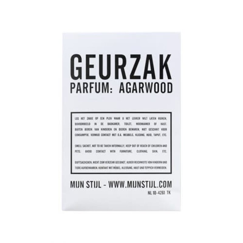 Mijn Stijl & Puur Zeep Mijn Stijl | Geurzakje Agarwood