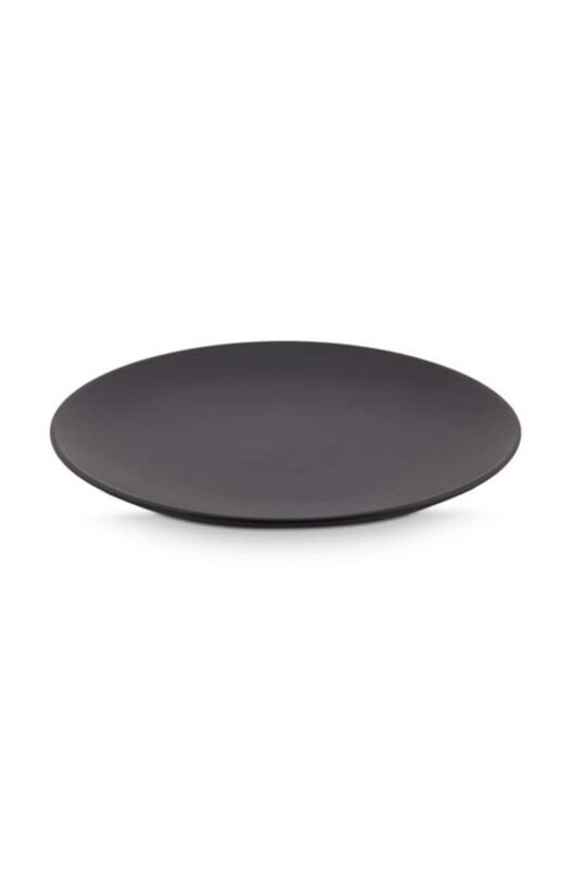 vtwonen vtwonen | Servies bord mat zwart 25.5cm