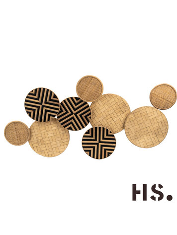 Home society Home Society Wall Deco Pietro Naturel L