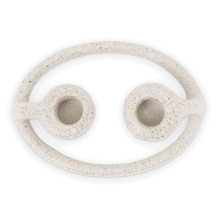 vtwonen Ecomix Candle EggWhite 16x16x6