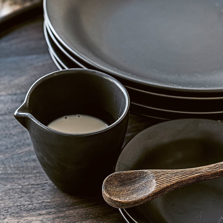 vtwonen Vtwonen Milk Jug Small Matt Black 150ml