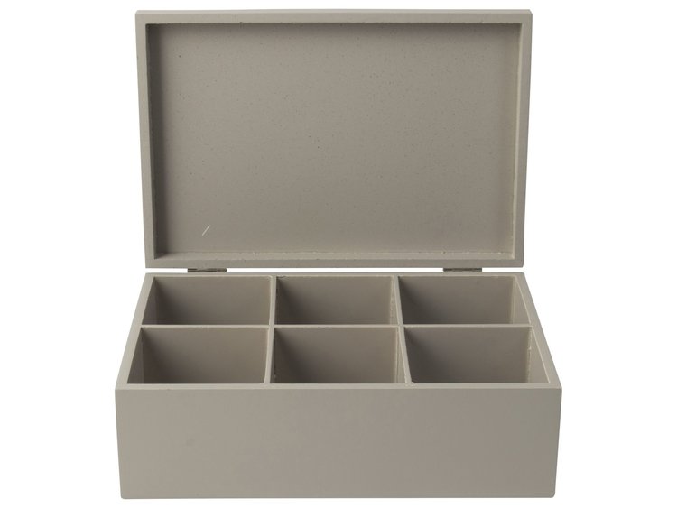 Gusta Gusta | Theedoos 6 vaks 23cm