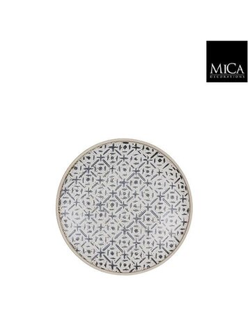 Mica | Oman ontbijtbord blauw