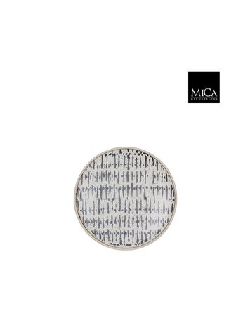 Mica| Oman ontbijtbord blauw (d20,5cm)