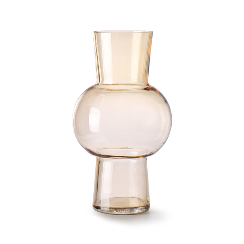 HK Living HK Living | Flower vase glass peach