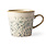 HK Living HK Living | 70's servies cappuccino mug Hail