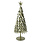 PTMD PTMD | Xmas Ferry gold iron feather tree statue star topL