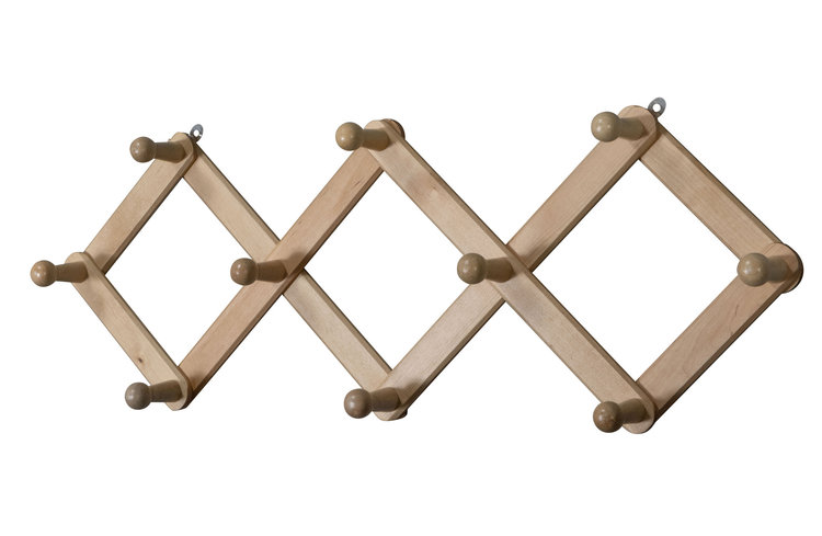 WOOOD. Woood | Levin gevouwen kapstok 38x15x9cm