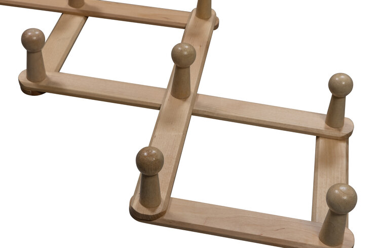 WOOOD. Woood | Levin gevouwen kapstok 38x15x9cm