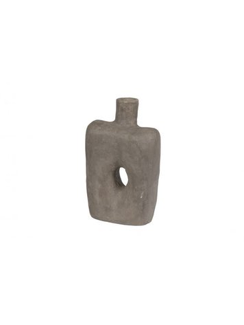 WOOOD Woood | Vaas Cubist papier mache  clay*