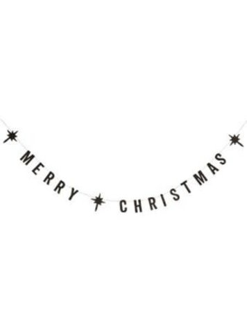 Madam Stoltz Madam Stoltz Merry Christmas Guirlande*