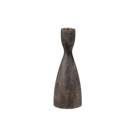 Woood Woood | Kandelaar Rosa hout 22cm