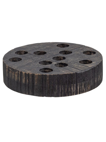 WOOOD Woood | Kaarsenblok Blaze mango hout 32cm*
