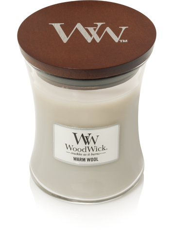 Woodwick Woodwick | Geurkaars Warm Wool medium