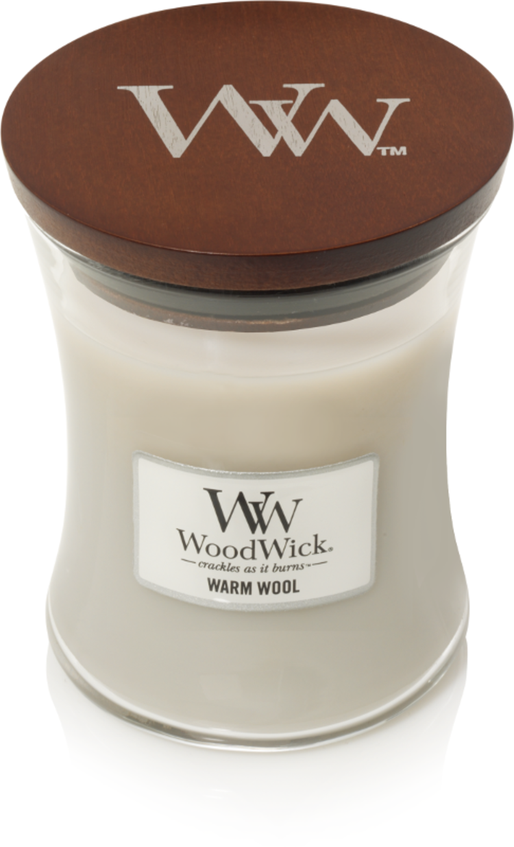 Woodwick Woodwick | Geurkaars Warm Wool medium