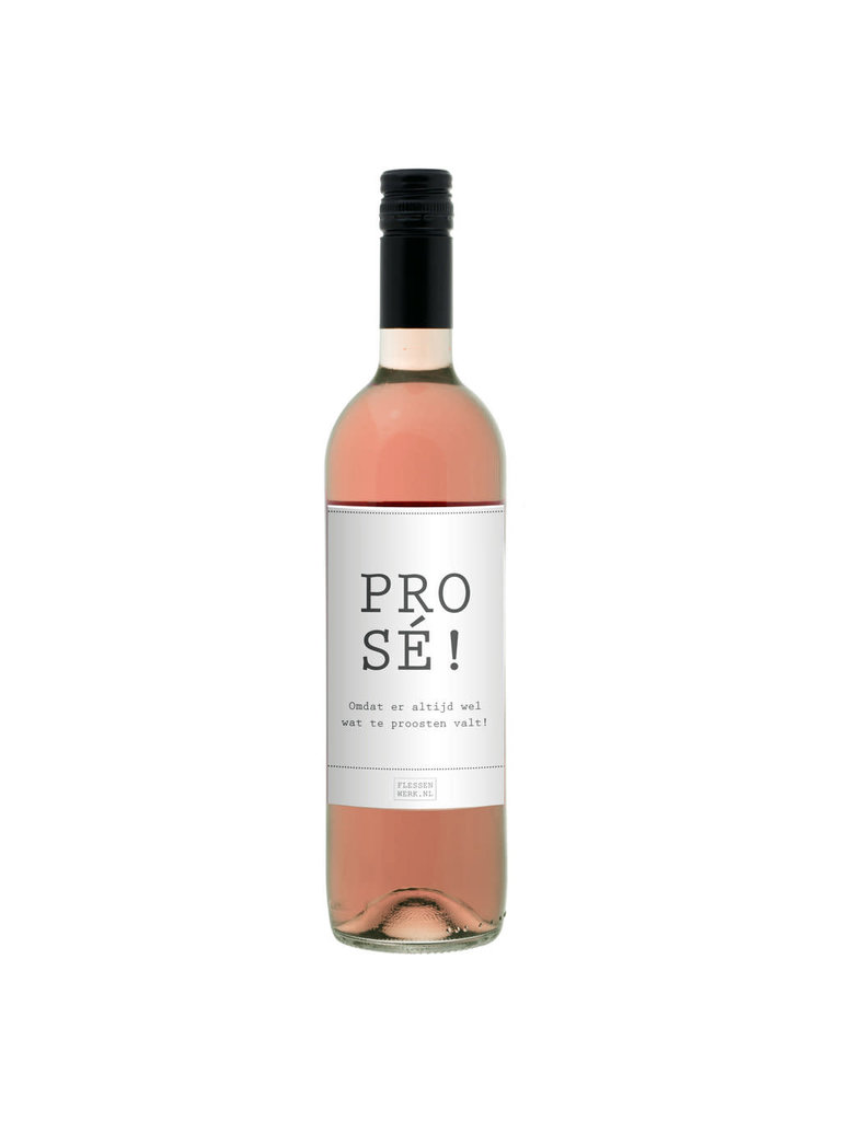 Flessenwerk Flessenwerk | Rosé wijn Prose!